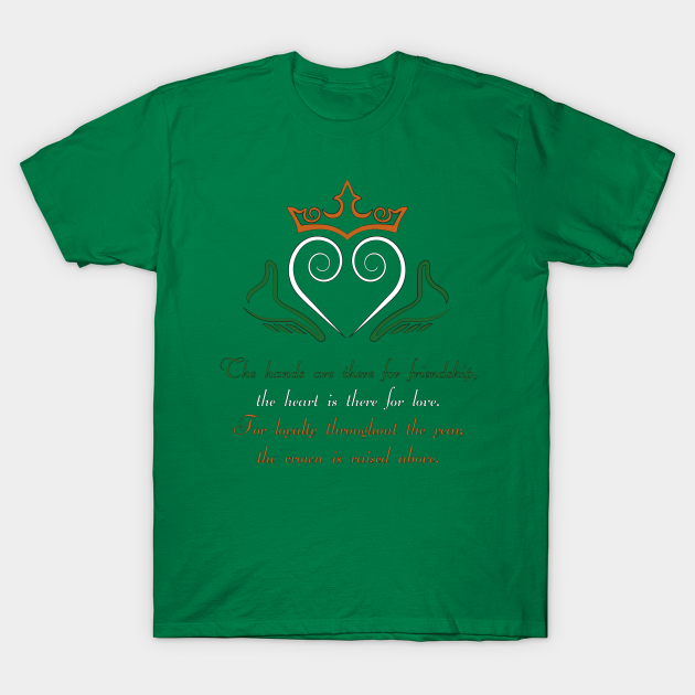 Claddagh Ring - Claddagh - T-Shirt | TeePublic